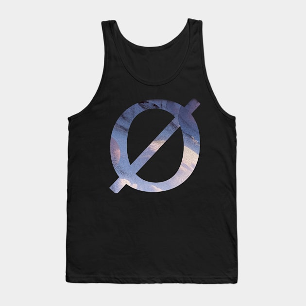Empty Set Sign Atheism Tank Top by AutomaticSoul